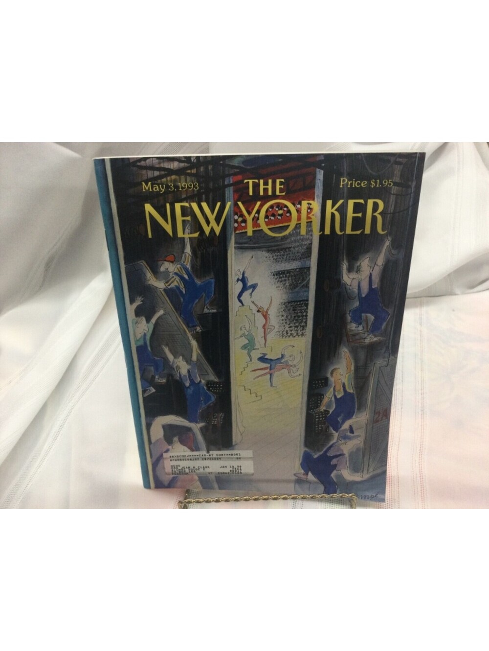 The New Yorker Magazine May 3 1993 Ballet's New Spring by Jean-Jacques Sempe